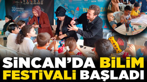 Robotlar, kodlama ve Tesla’nın sihri: Sincan’da Bilim Festivali başladı