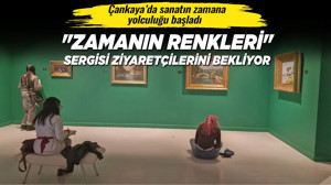 Çankaya’da sanatın zamana yolculuğu başladı: "Zamanın Renkleri" sergisi ziyaretçilerini bekliyor