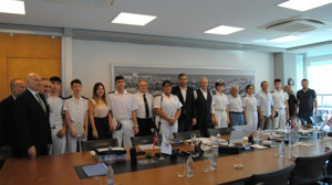 Mersinli denizcilik öğrencileri Ankara Üniversitesi destekli staj için İtalya’ya gidiyor