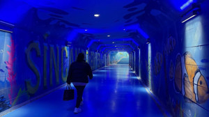 Burası akvaryum değil alt geçit! Sincan’a anlamlı dokunuş!