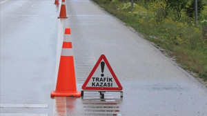 Afyonkarahisar’da yolcu otobüsünün çarptığı ATV sürücüsü, hastanelik oldu