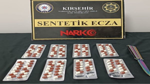 Kırşehir’de otobüs terminalinde uyuşturucu teyakkuzu