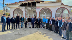 Sincan'dan komşuluk dersi: Fırtınada yıkılan Ayaş Camii'ne ilk destek sözü Başkan Ercan'dan geldi!