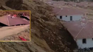 Kahramanmaraş’ta yeniden yapılanma bölgesinde heyelan paniği! Evler toprak altında kaldı