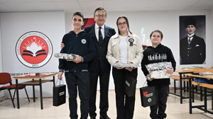 Altındağ'da 180 öğrenci Atatürk için bir oldu