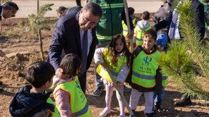 Gölbaşı’nda doğa için 1000 fidan dikildi: Geleceğe Nefes Projesi