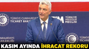 Kasım ayında ihracat rekoru! Bakan Bolat "Allah'a şükür" diyerek duyurdu