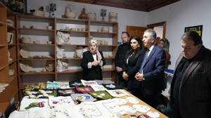 Kadınların elinden, meclisin takdirine: Çubuk Atölyesi ziyaretçilerini büyüledi!