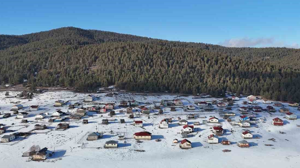Ankara Çamlıdere Nisan ayına kar ve baraj bereketiyle giriyor!