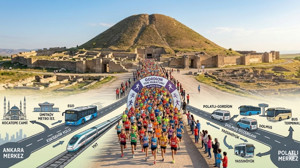 Gordion Yarı Maratonu'na nasıl gidilir? Ankara'dan Polatlı'ya adım adım ulaşım rehberi