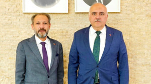 Kızılcahamam’da dikkat çeken buluşma: Süleyman Acar Hasan Öymez’i ağırladı