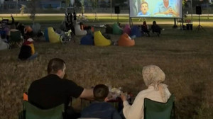Sincan Park'ta yaz sezonu film gösterimiyle başladı