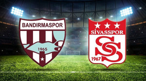 Bandırmaspor – Sivasspor mücadelesinde goller ikinci yarıda geldi