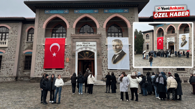 Atatürk’ün Ankara’ya gelişinin 105. Yılı: Yağmurlu hava ziyaretlere engel olamadı...