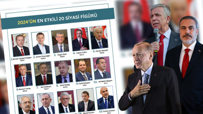 2024'ün en etkili 20 siyasi figürü açıklandı: Mansur Yavaş listede
