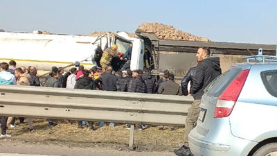 Ankara Çevre Otoyolu'nda feci kaza: Kamyon tankere çarptı