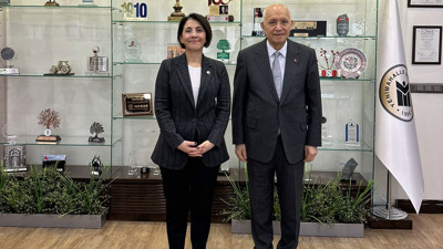 Aylin Yaman'dan Fethi Yaşar'a ziyaret: Yenimahalle’nin yeni üyesi Lokum tanıtıldı