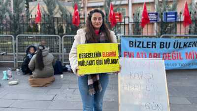 Mülakat mağduru öğretmenler Ankara'da zor şartlara rağmen haklarının peşinde