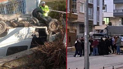 Ankara'da çok sayıda trafik kazası meydana geldi: Beypazarı'nda bir araç siteye uçtu, Keçiören'de motosiklet sürücüsü ağır yaralandı