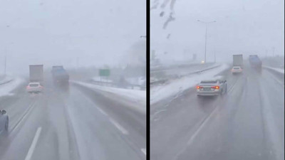 Ankara'da beklenen kar yağışı başladı: Ulaşımda aksamalar yaşanıyor