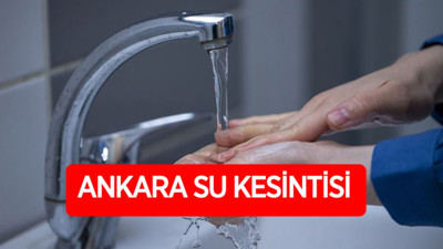 Mamak’ta içme suyu kesintisi! O mahallelere su verilemeyecek