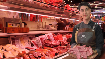 21 yaşındaki Başak Subaşı Kadından kasap olmaz sözünü bıçağıyla kesti