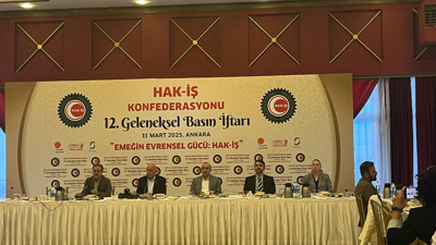 HAK-İŞ'ten iftar buluşması! Mahmut Arslan: Gelir adaletsizliği 50 kat artmış durumda!