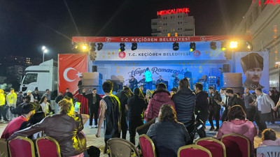 Kalaba Kent Meydanı şenlendi: Ramazan Keçiören’de etkinliklerle geçiyor