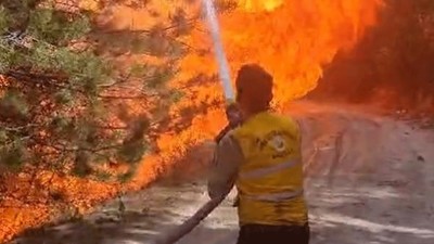 Aydın’da orman yangını: Ekipler seferber oldu