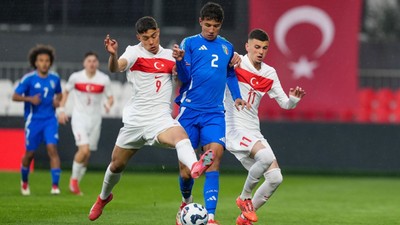 U20 Milli Futbol Takımı, İtalya’ya direnemedi