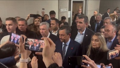 Mansur Yavaş Çağlayan Adliyesi'nde: Yavaş'tan İmamoğlu'na destek!