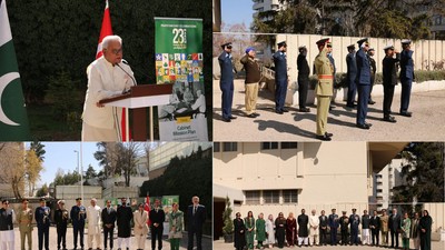 Pakistan’ın milli günü Ankara’da kutlandı