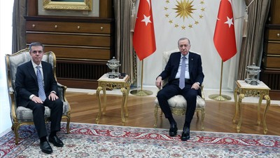 Cumhurbaşkanı Erdoğan, Ahmet Mücahid Ören ile görüştü