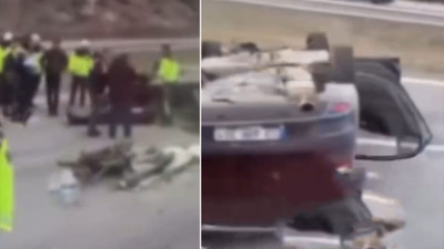Ankara’da trafik kazaları iki günde iki can aldı | Kızılcahamam'da araç takla attı, Kahramankazan'da yaya can verdi