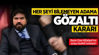 Rasim Ozan Kütahyalı'nın sonsuz kudreti sınanıyor!