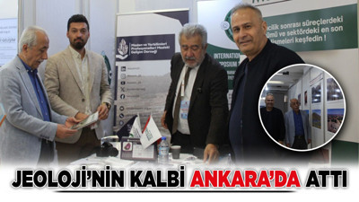 Jeolojinin kalbi Ankara’da attı