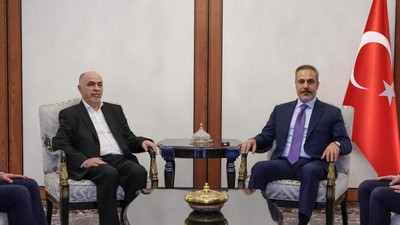 Dışişleri Bakanı Fidan, Hamas heyetiyle görüştü