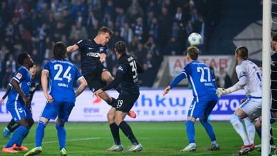 Livan Burcu ve Barış Atik’in formasını giydiği Magdeburg, Hertha Berlin deplasmanında