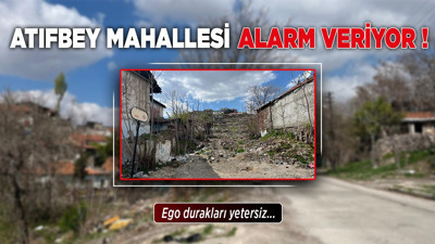 Atıfbey Mahallesi alarm veriyor: Ego durakları yetersiz