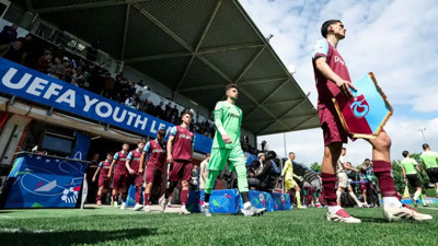 Trabzonspor’un gençleri, UEFA Gençlik Ligi Finali’nde şampiyonluk için sahaya çıkıyor