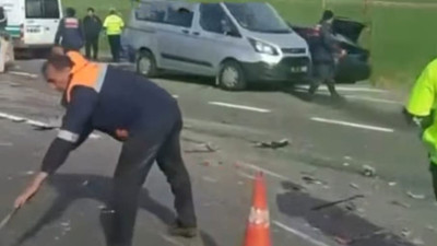 Ankara'da korkunç kaza! Kazayı kontrol etmek için aracından indi canından oldu