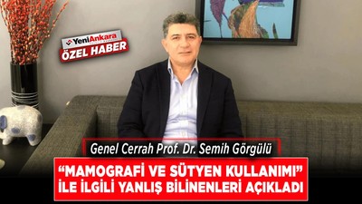 Genel Cerrah Prof. Dr. Semih Görgülü'den kadınları rahatlatan açıklama!