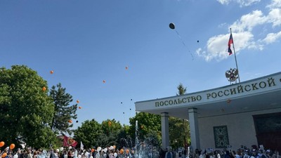 Rusya’nın Ankara Büyükelçiliği’nde 'Zafer Günü' kutlaması