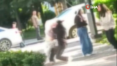 Ankara’da 4 Kızın Kavgası Kameraya Yansıdı