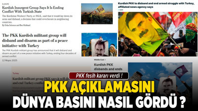 PKK açıklamasını dünya basını nasıl gördü?