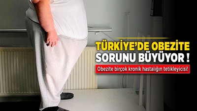 Türkiye'de obezite sorunu büyüyor! Obezite birçok kronik hastalığın tetikleyicisi!