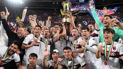 Bologna tarih yazdı, 51 yıl sonra kupa kazandı
