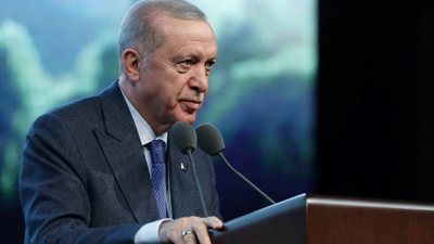 Erdoğan deprem sonrası Ankara'da konuştu: "Geçmiş olsun"