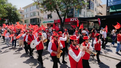 Ankara'da "19 Mayıs" dolayısıyla kortej yürüyüşü yapıldı