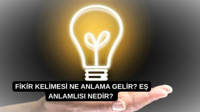 Fikir kelimesi ne anlama gelir? Eş anlamlısı nedir?